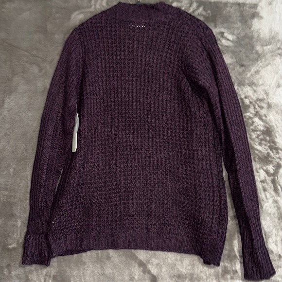 Stitch Fix RD Style Womens Cardigan Open Front‎ Purple Knit Sweater XS - Picture 4 of 8